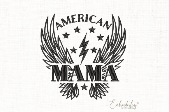 American Mama Embroidery Design Review for Craft Fairs