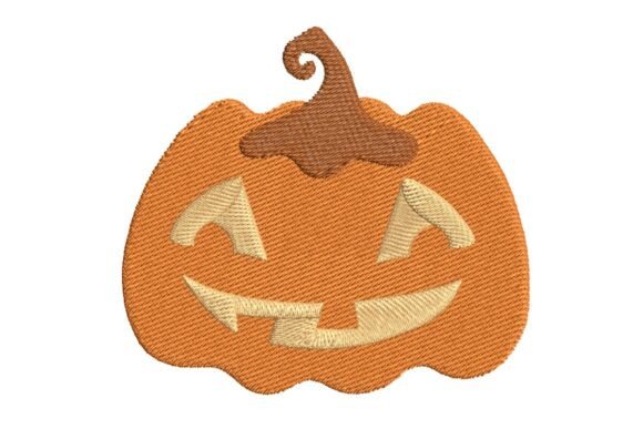 Cheerful Jack-o-Lantern Pumpkin Embroidery Review