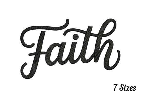 Faith Embroidery: A Timeless Design for Handmade Gifts