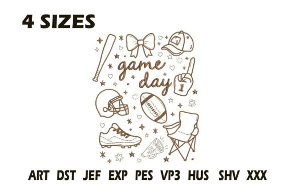 Game Day Sports Embroidery Design File Review