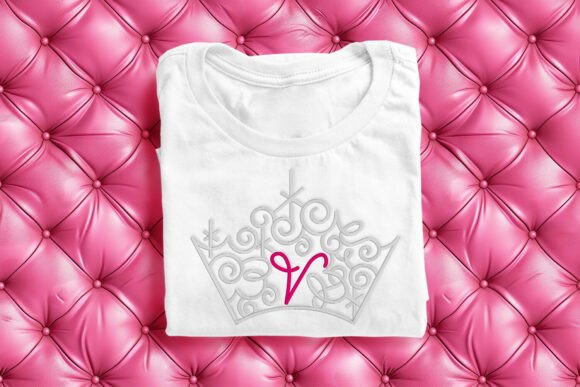 Magical Tiara with Letter V Embroidery Review