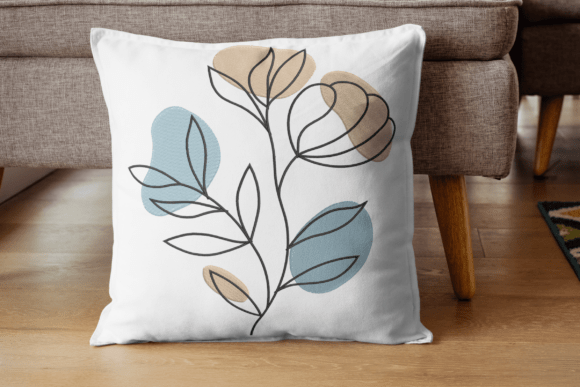 Minimalist Floral Applique Embroidery Review