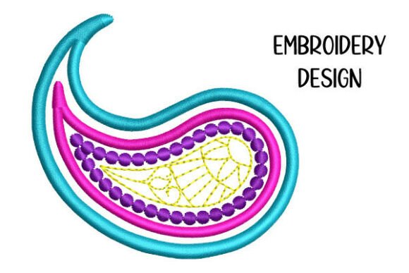 Paisley Element Embroidery Design Review