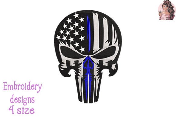 Police Skull USA Flag Embroidery: A Holiday Review