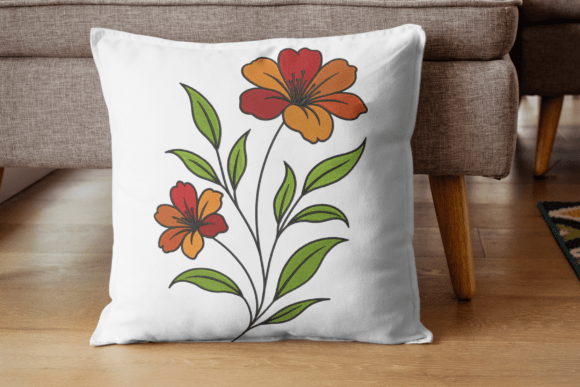 Review: Colorful Dual Flower Embroidery Art for Brands