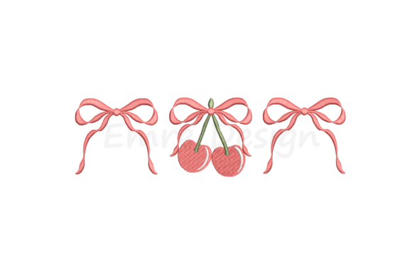 Review: Coquette Cherry Embroidery Design for Gifts