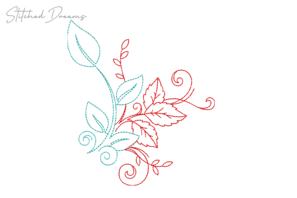 Review: Elegant Leaves Embroidery Design for Gifts