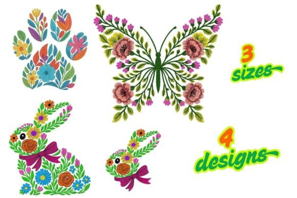 Review: Floral Animal Embroidery Bundle for Spring Gifts