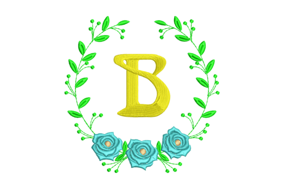 Review: Floral Monogram B for Holiday Collections