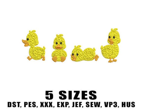 Review: Rubber Ducky Embroidery Designs for Holiday Shops