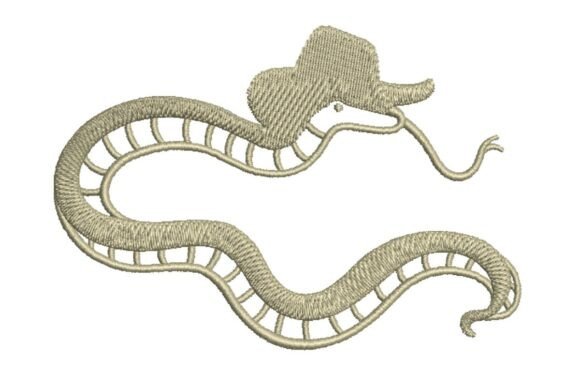 Review: Stylized Western Snake with Cowboy Hat Design