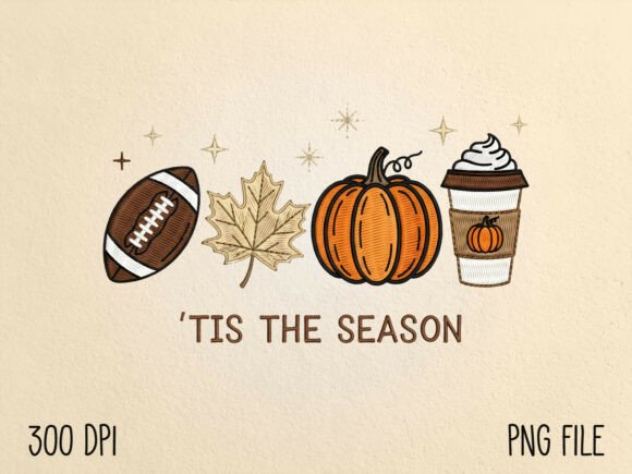 Review: 'Tis the Season Embroidery Autumn PNG for Boutique Apparel