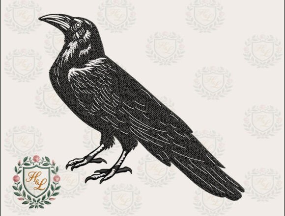 Sleek Crow Embroidery Files: A Designer's Review