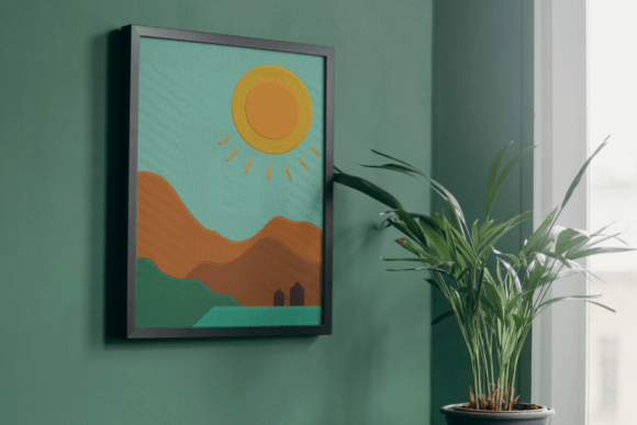 Sunny Landscape Embroidery Design Review for Sellers