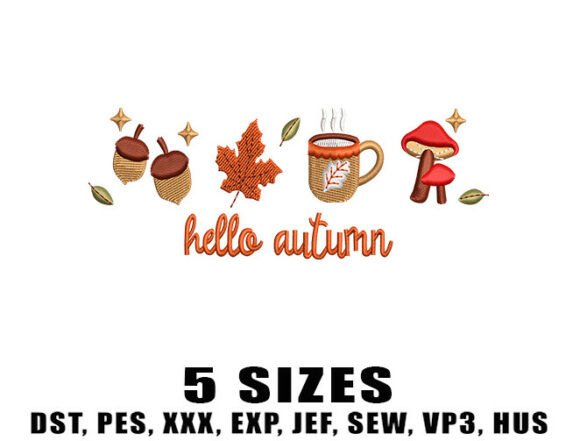 Welcome Fall Embroidery Designs Review