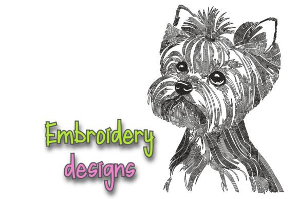 Yorkshire Terrier Dog Embroidery: Holiday Review